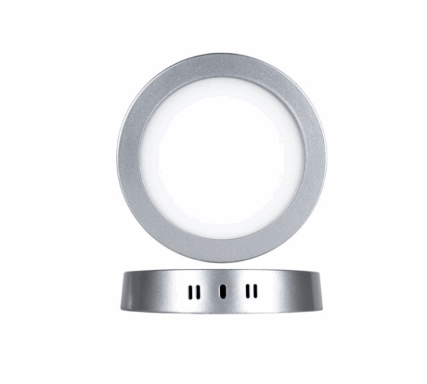 DOWNLIGHT LED SUPERFICIE 12W 900lm REDONDO 3000k CROMO MATE