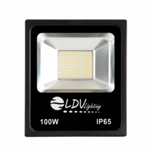 PROYECTOR LED 100w 12 24v 9500lm 6000K IP65 NEGRO