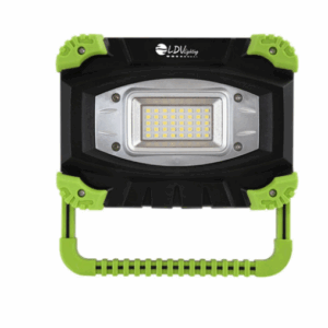 PROYECTOR LED 10w 800lm 6000K IP54 C BATERIA RECARGABLE NEGRO