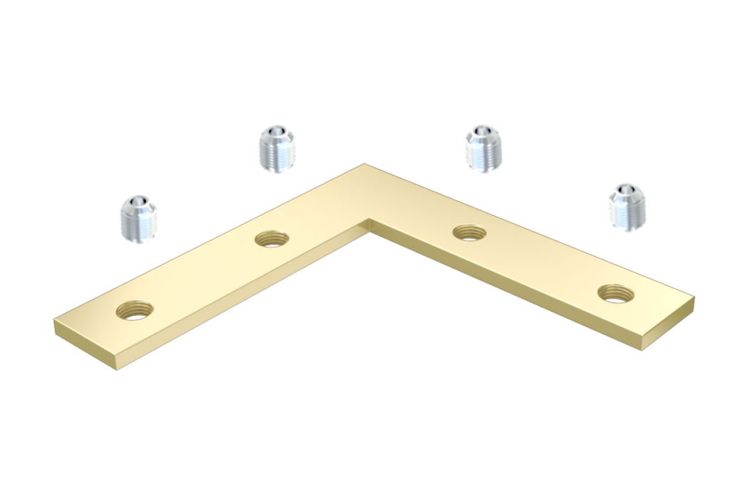 CONECTOR ANGULAR 90º - TIPO W Y COSMO - LED Vigo